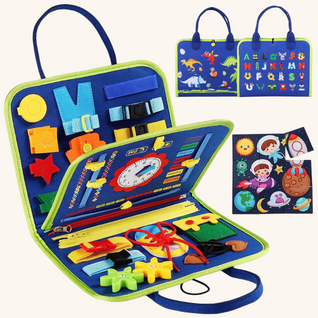 Jeu d'éveil Sensoriel Montessori 7 en 1 Montiboo