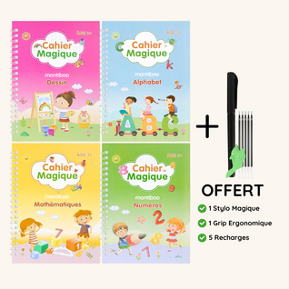 Kit de Cahiers d'écriture Magiques Montiboo